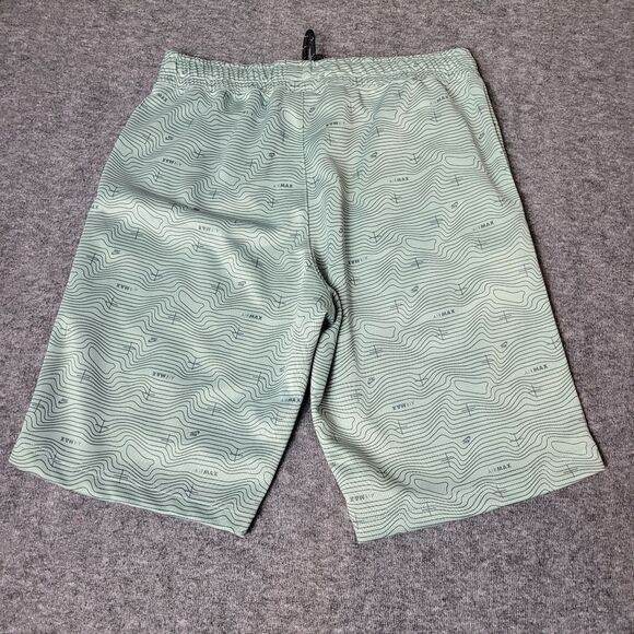 Nike Air Max All Over Print Men's Size L Shorts Grey Black DO7243-013 - Picture 2 of 10